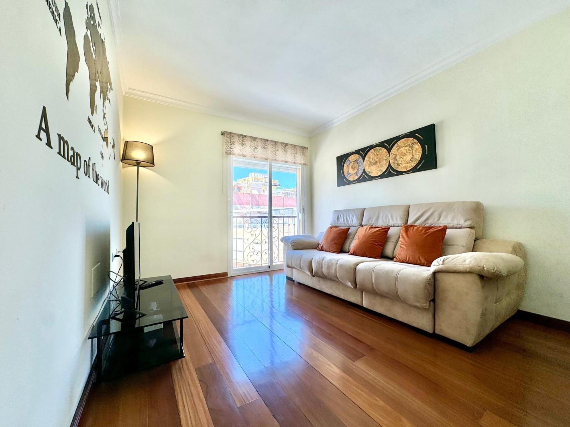 Апартаменты Lujoso Piso Centro Aparcamiento Privado, Terraza & Ac Малага Экстерьер фото